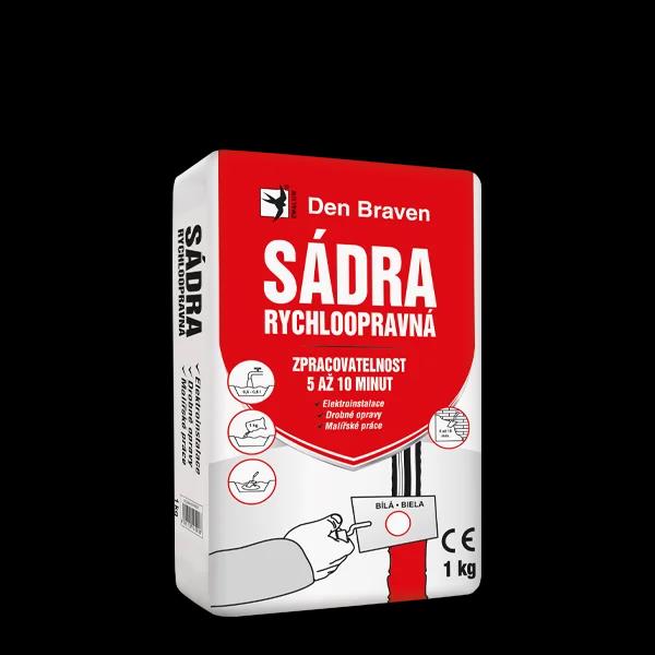 sádra rychloopravná FAST GIPS 1kg 00415GY